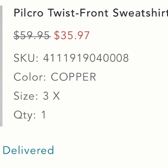 Anthropologie Pilcro twist top - Picture 2 of 5